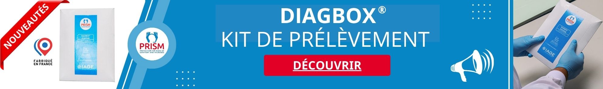DIAGBOX kit de prélèvement